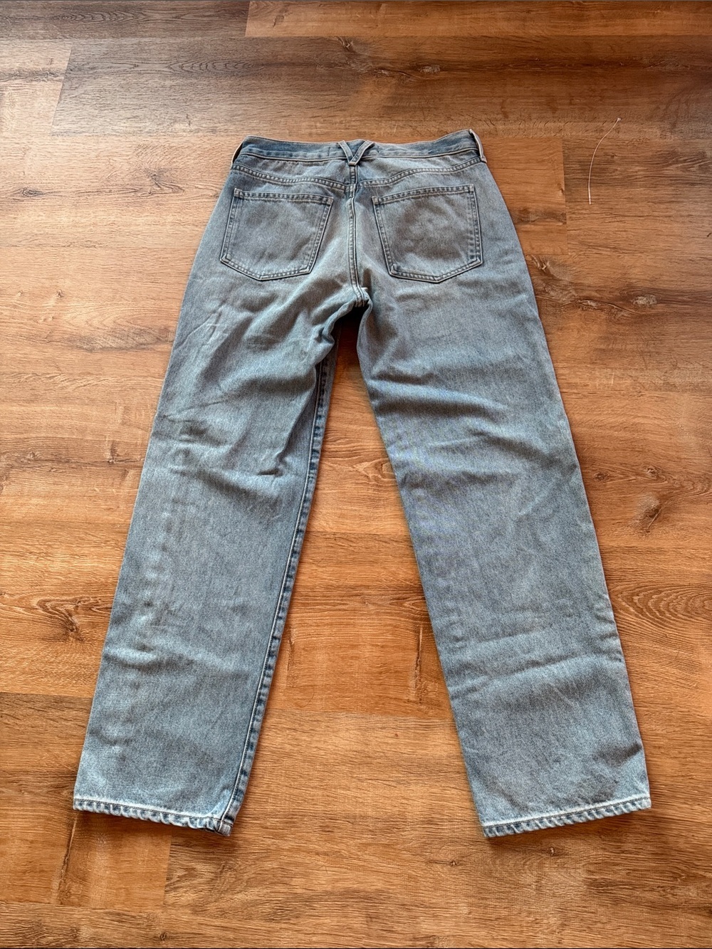 Veronica Beard Light Blue Blake High-Rise classic Straight Leg Jeans - Picture 6 of 6